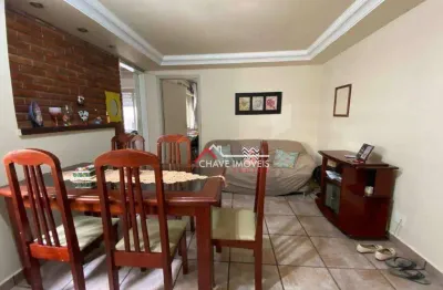 Apartamento com 2 dormitórios à venda, 56 m² por r$ 488.000,00 - pompéia - santos/sp
