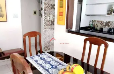 Apartamento à venda, 90 m² por r$ 532.000,00 - boqueirão - santos/sp