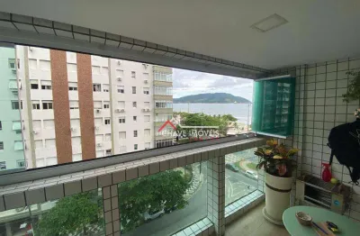 Apartamento com 1 dormitório à venda, 68 m² por r$ 550.000,00 - embaré - santos/sp
