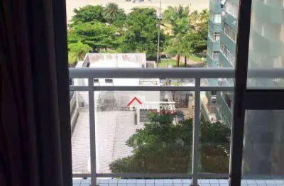 Flat com 1 dormitório à venda, 30 m² por R$ 405.000,00 - Pompéia - Santos/SP