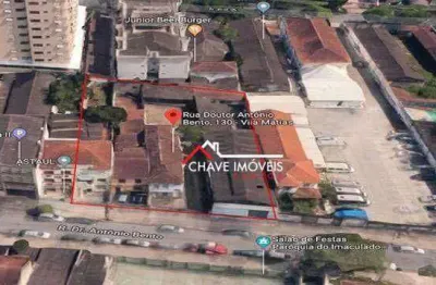 Terreno de 1.600 m² a venda na vila mathias em santos