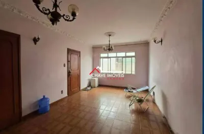 Apartamento com 3 dormitórios à venda, 144 m² por r$ 650.000,00 - boqueirão - santos/sp