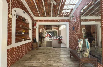 Casa com 5 dormitórios à venda, 276 m² por r$ 3.200.000,00 - ponta da praia - santos/sp