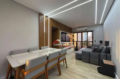 Apartamento com 2 dormitórios à venda, 96 m² por r$ 855.000,00 - ponta da praia - santos/sp