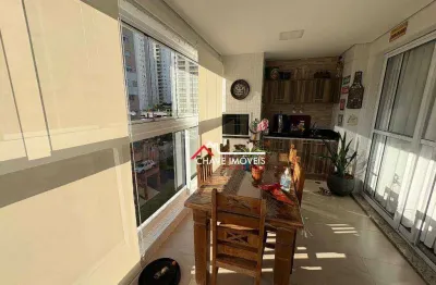 Apartamento com porteira fechadaa venda com 3 dormitórios, lazer completo, 2 vagas demarcadas, na ponta da praia em santos/sp