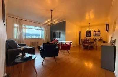 Apartamento à venda, 175 m² por r$ 950.000,00 - gonzaga - santos/sp