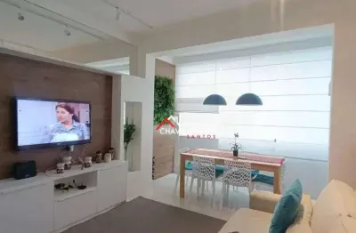 Apartamento à venda, 100 m² por r$ 600.000,00 - josé menino - santos/sp