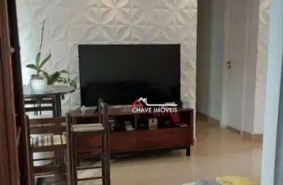 Apartamento com 2 dormitórios à venda, 68 m² por r$ 800.000,00 - josé menino - santos/sp