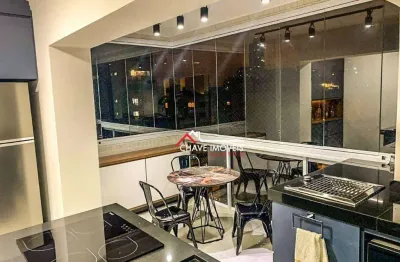 Apartamento com 2 dormitórios à venda, 100 m² por r$ 1.650.000,00 - boqueirão - santos/sp