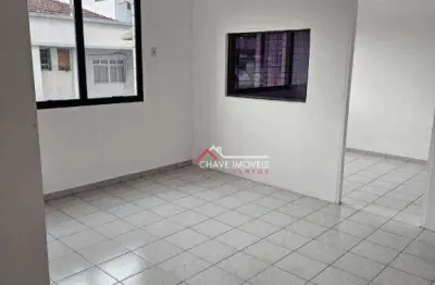 Sala à venda, 40 m² por r$ 200.000,00 - vila matias - santos/sp