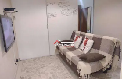 Apartamento com 2 dormitórios à venda, 75 m² por r$ 635.000,00 - gonzaga - santos/sp