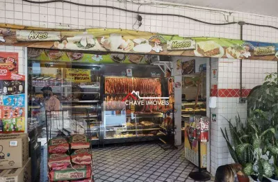Ponto comercial açougue à venda por r$ 650.000 - jardim castelo - santos/sp