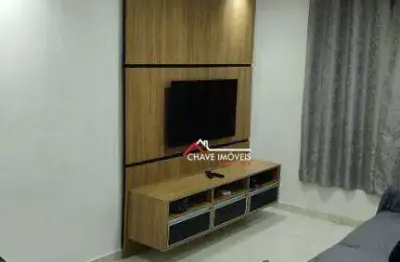 Apartamento à venda, 56 m² por r$ 265.000,00 - chico de paula - santos/sp