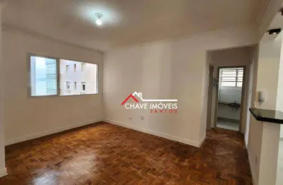 Apartamento com 1 dormitório à venda, 52 m² por r$ 430.000,00 - embaré - santos/sp