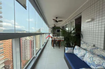 Apartamento com 3 dormitórios à venda, 160 m² por r$ 2.550.000,00 - embaré - santos/sp