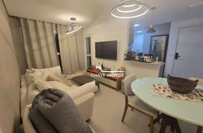 Apartamento com 2 dormitórios à venda, 81 m² por r$ 1.180.000,00 - aparecida - santos/sp