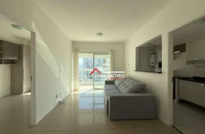 Apartamento com 1 dormitório para alugar, 70 m² por r$ 5.350/mês - gonzaga - santos/sp