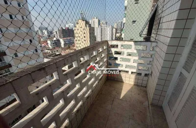 Apartamento à venda, 54 m² por r$ 290.000,00 - embaré - santos/sp