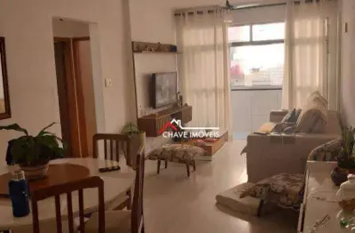 Apartamento com 2 dormitórios à venda, 61 m² por r$ 430.000,00 - josé menino - santos/sp