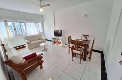 Apartamento com 1 dormitório à venda, 60 m² por r$ 560.000,00 - aparecida - santos/sp