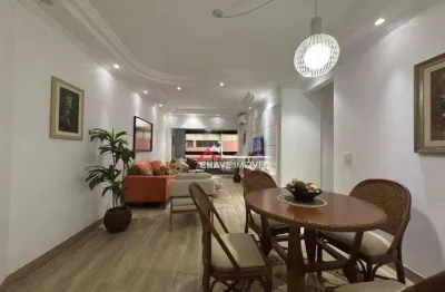 Apartamento com 2 dormitórios à venda, 116 m² por r$ 1.150.000,00 - aparecida - santos/sp