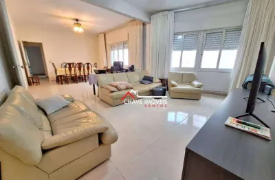 Apartamento com 3 dormitórios à venda, 165 m² por r$ 1.000.000,07 - aparecida - santos/sp