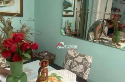 Apartamento com 2 dormitórios à venda, 65 m² por r$ 425.000,00 - aparecida - santos/sp