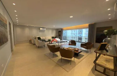 Apartamento com 3 dormitórios à venda, 260 m² por r$ 2.800.000,00 - gonzaga - santos/sp