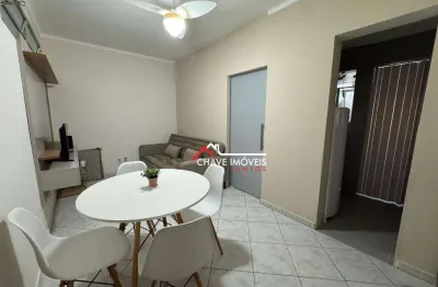 Apartamento com 1 dormitório à venda, 35 m² por r$ 355.000,00 - josé menino - santos/sp