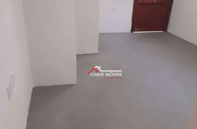 Sala para alugar, 24 m² por r$ 2.100,02/mês - vila matias - santos/sp