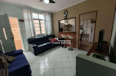 Casa em condomínio fechado com 2 quartos à venda na Rua Goiás, Gonzaga, Santos