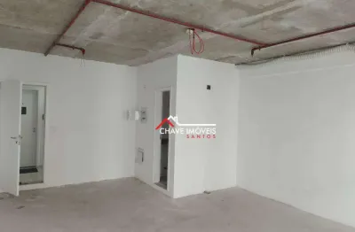 Sala, 42 m² - venda por r$ 200.000,00 ou aluguel por r$ 2.200,02/mês - vila matias - santos/sp