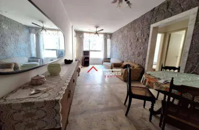 Apartamento com 2 dormitórios à venda, 80 m² por r$ 550.000,00 - aparecida - santos/sp