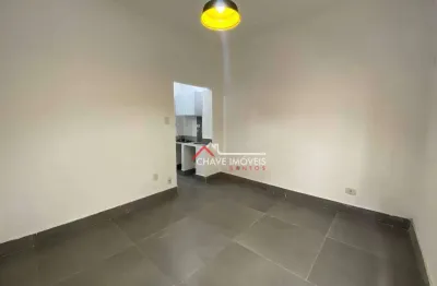 Kitnet / Stúdio à venda na Avenida Doutor Epitácio Pessoa, Embaré, Santos