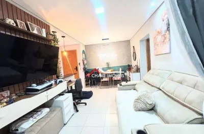 Apartamento com 2 dormitórios à venda, 65 m² por r$ 650.000 - macuco - santos/sp