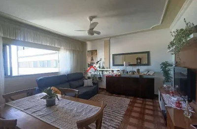 Apartamento com 2 dormitórios à venda, 98 m² por r$ 430.000,00 - itararé - santos/sp