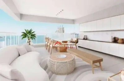 Apartamento com 3 dormitórios à venda, 150 m² por r$ 2.150.000,00 - embaré - santos/sp