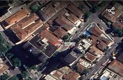 Terreno à venda, 525 m² por r$ 6.500.000,00 - ponta da praia - santos/sp