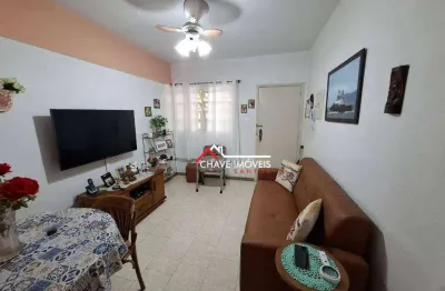 Apartamento com 1 dormitório à venda, 53 m² por r$ 390.000,00 - ponta da praia - santos/sp