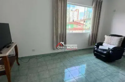Apartamento com 2 dormitórios à venda, 61 m² por r$ 400.000,00 - campo grande - santos/sp