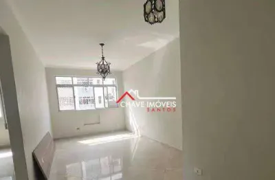 Apartamento com 2 dormitórios à venda, 77 m² por r$ 450.000,00 - ponta da praia - santos/sp