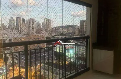 Apartamento com 3 dormitórios para alugar, 84 m² por r$ 6.000,02/mês - marapé - santos/sp