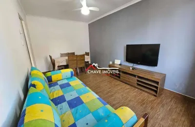 Apartamento com 1 dormitório à venda, 50 m² por r$ 462.000,00 - gonzaga - santos/sp