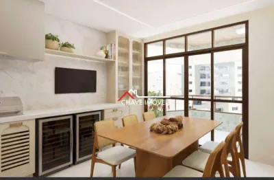 Apartamento com 4 dormitórios à venda, 291 m² por r$ 4.290.000,03 - embaré - santos/sp
