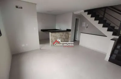 Village com 2 dormitórios à venda, 95 m² por r$ 620.000,00 - campo grande - santos/sp