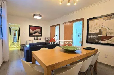 Apartamento com 3 dormitórios à venda, 110 m² por r$ 735.000,03 - boqueirão - santos/sp