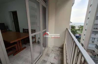 Apartamento à venda, 98 m² por r$ 636.000,00 - pompéia - santos/sp