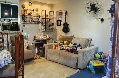 Sobrado com 2 dormitórios à venda, 98 m² por r$ 680.000,00 - marapé - santos/sp
