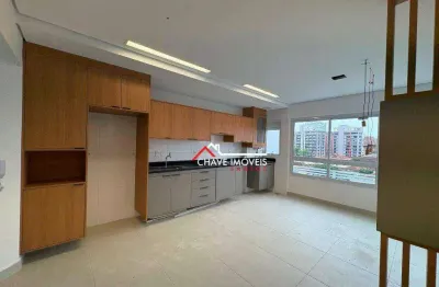 Apartamento com 2 dormitórios para alugar, 59 m² por r$ 3.600,02/mês - campo grande - santos/sp
