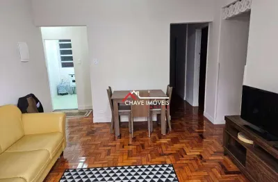 Apartamento à venda, 98 m² por r$ 600.000,00 - gonzaga - santos/sp